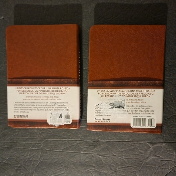 Los Elegidos - el Libro Uno by Amanda Jenkins (Spanish) Leather Books (2) New - Picture 2 of 4